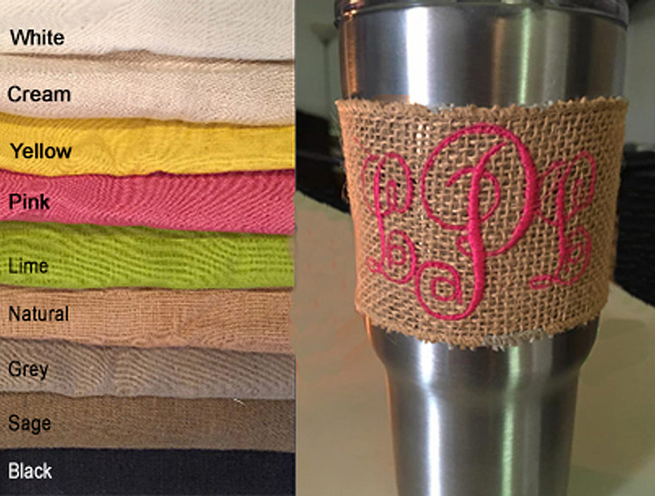 Burlap Cup Covers